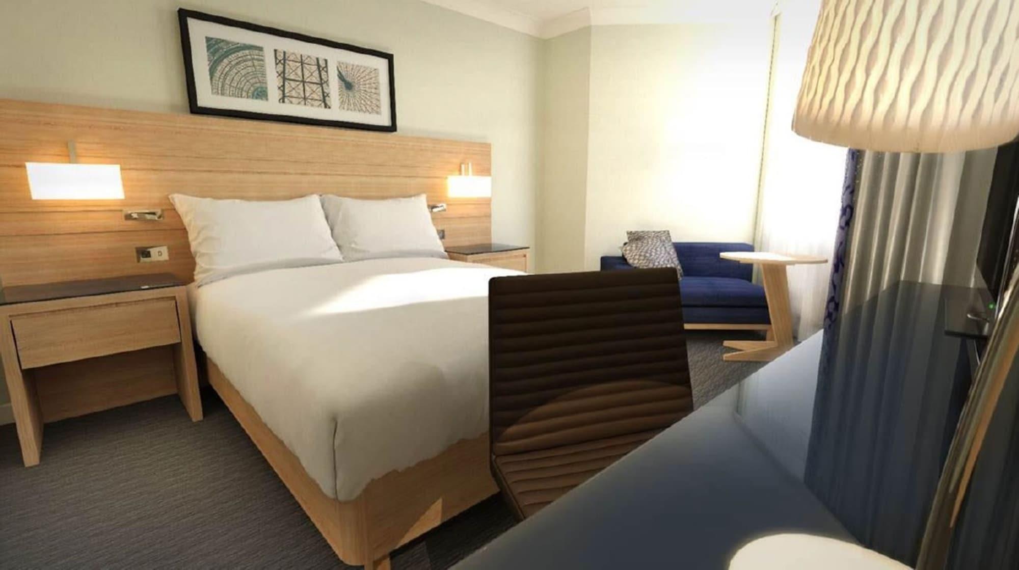 Grand Hotel Blackpool Luaran gambar A room at the Hilton London Heathrow